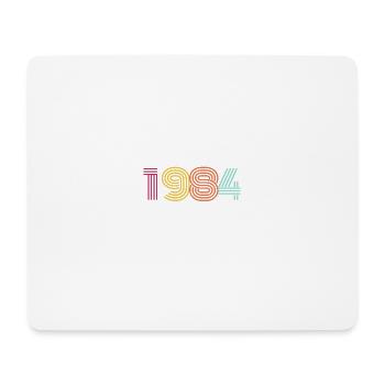 1984 VINTAGE - Tapis de souris (format paysage) - blanc - Devant