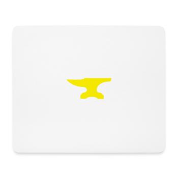 Amboss Gelb Yellow - Mousepad (Querformat) - Weiß - Vorne
