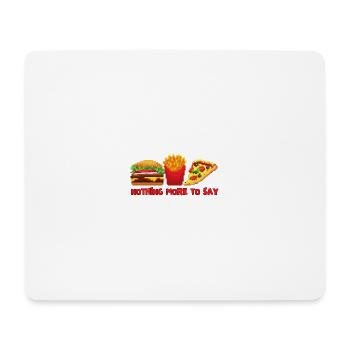 Yummy! - Mousepad (Querformat) - Weiß - Vorne
