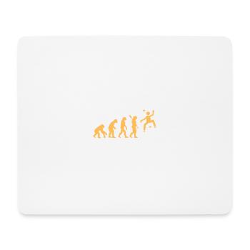 Evoution Bouldern orange - Mousepad (Querformat) - Weiß - Vorne