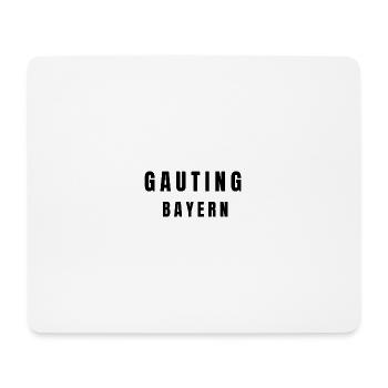 Gauting, Bavière - Tapis de souris (format paysage) - blanc - Devant