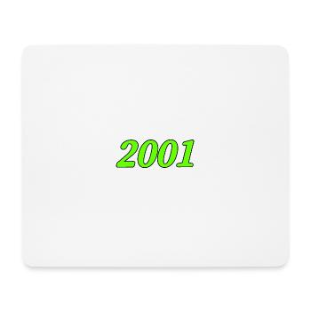 2001 - Mouse Pad (horizontal) - white - Front