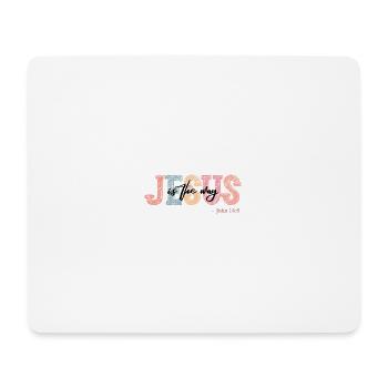Jesus is the way John 14 6 Bible Church - Mouse Pad (horizontal) - white - Front