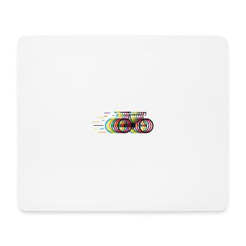 Biycycle's - Mousepad (Querformat) - Weiß - Vorne