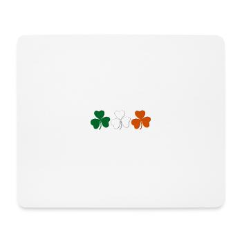 3 SHAMROCKS IRELAND - Mouse Pad (horizontal) - white - Front