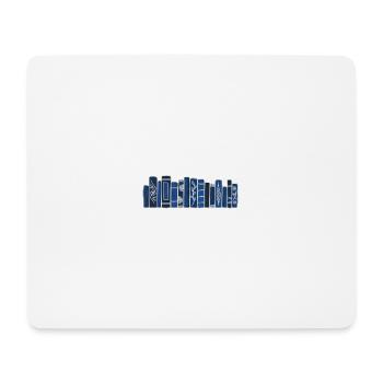 Livres bleus antiques - Tapis de souris (format paysage) - blanc - Devant