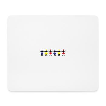 HORA - Traditional Romanian folk art - Mouse Pad (horizontal) - white - Front