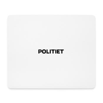 Polizei - Mousepad (Querformat) - Weiß - Vorne