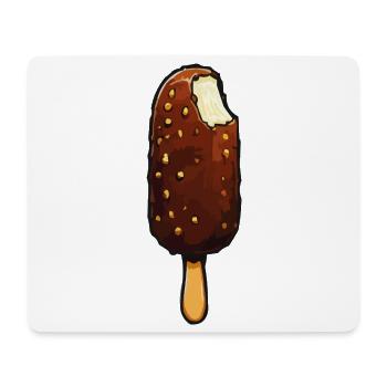 Chocolate banana popsicles - Mouse Pad (horizontal) - white - Front