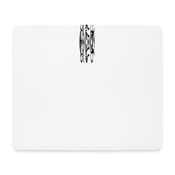 Three Wise Monkeys Vertical - Mouse Pad (horizontal) - white - Front