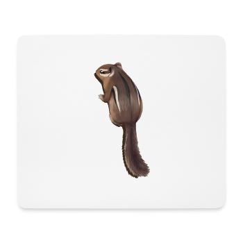Chipmunk - Mouse Pad (horizontal) - white - Front