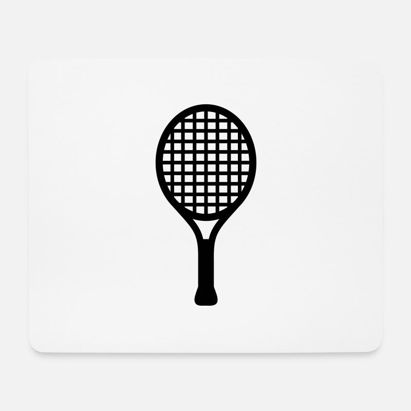 Tennis Ball - Mousepad (Querformat) - Weiß