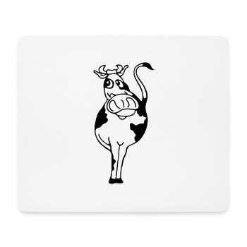 bull 2 - Mouse Pad (horizontal) - white - Front