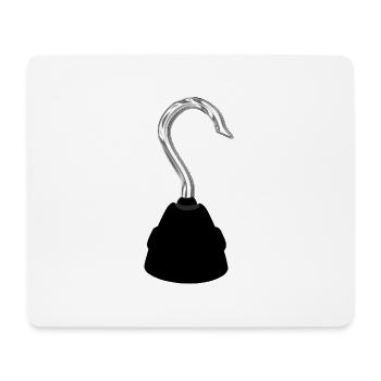 captain hook - Mouse Pad (horizontal) - white - Front