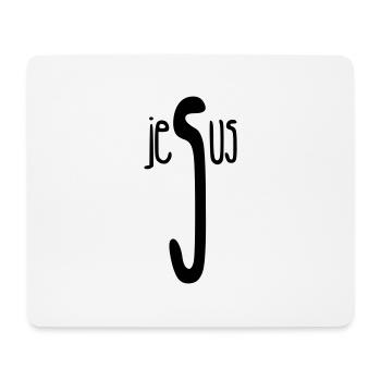 Jesus / Christentum / Katholisch - Mousepad (Querformat) - Weiß - Vorne