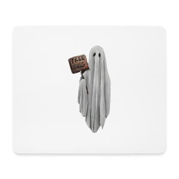 Gespenst Free Hugs - Mousepad (Querformat) - Weiß - Vorne