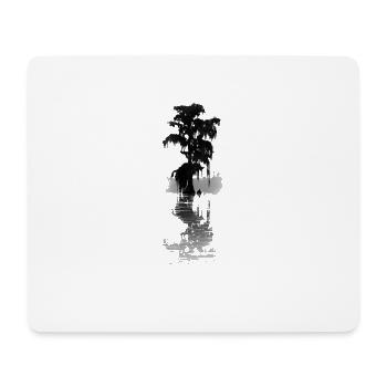 bald_cypress_ - Mouse Pad (horizontal) - white - Front