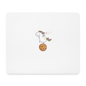Donut go me on the cookie - Mousepad (Querformat) - Weiß - Vorne