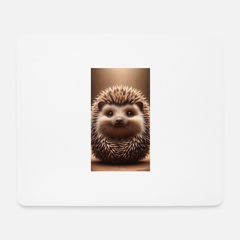 Hedgehog - Mouse Pad (horizontal) - white