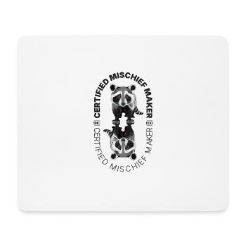 Voie de Tanuki - Tapis de souris (format paysage) - blanc - Devant