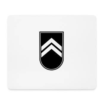 Badge Badge Award Army Army 2c - Mouse Pad (horizontal) - white - Front