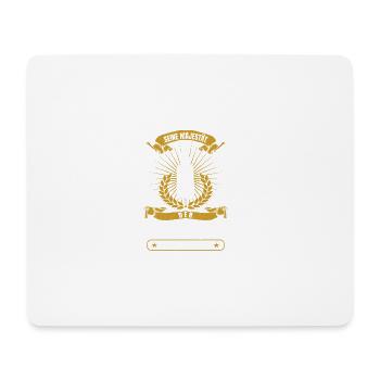 Opa, Opi, Großvater, Großeltern, Vater, Bier - Mousepad (Querformat) - Weiß - Vorne