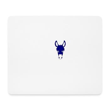 Spruch lustig Esel - Mousepad (Querformat) - Weiß - Vorne