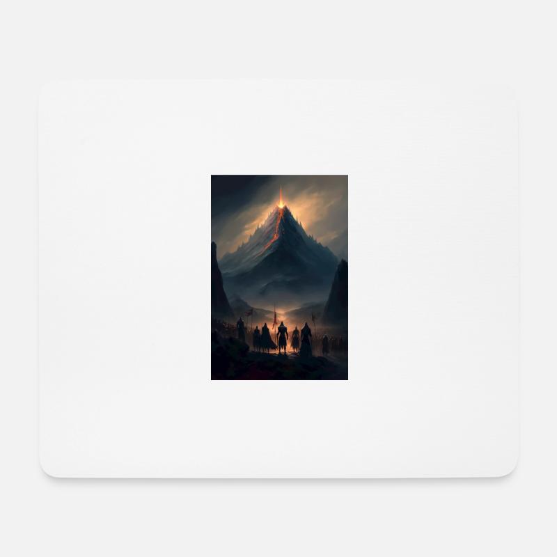 japanische natur - Mousepad (Querformat) - Weiß