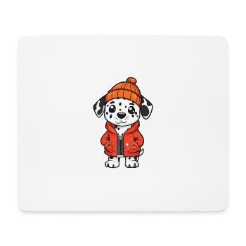 Dalmatian Dog Stylish - Mouse Pad (horizontal) - white - Front