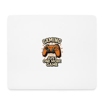 Le Jeu Continue - Tapis de souris (format paysage) - blanc - Devant