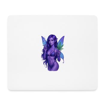Elf Blaze - Mousepad (Querformat) - Weiß - Vorne