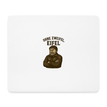 Eifel - Mousepad (Querformat) - Weiß - Vorne