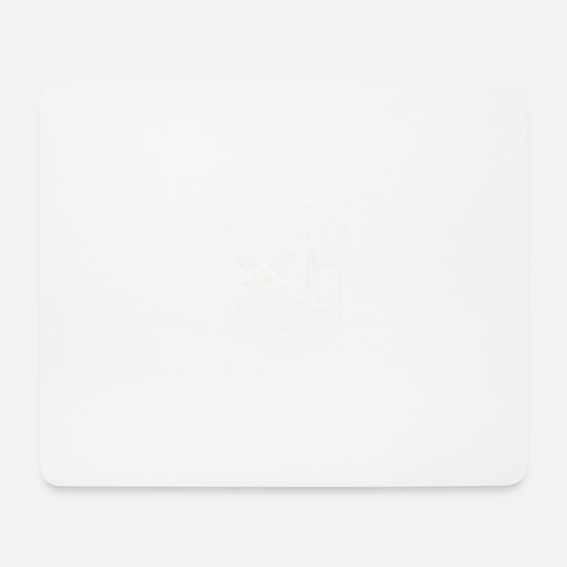 Aus Rostock – Und keiner zieht mich an Land | Möwe - Mousepad (Querformat) - Weiß