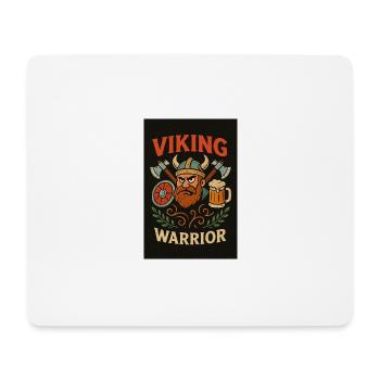 Viking warrior - Mouse Pad (horizontal) - white - Front