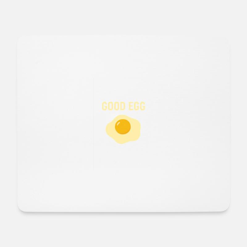 Good Egg - Mousepad (Querformat) - Weiß