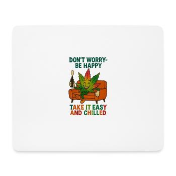 8 - Mouse Pad (horizontal) - white - Front