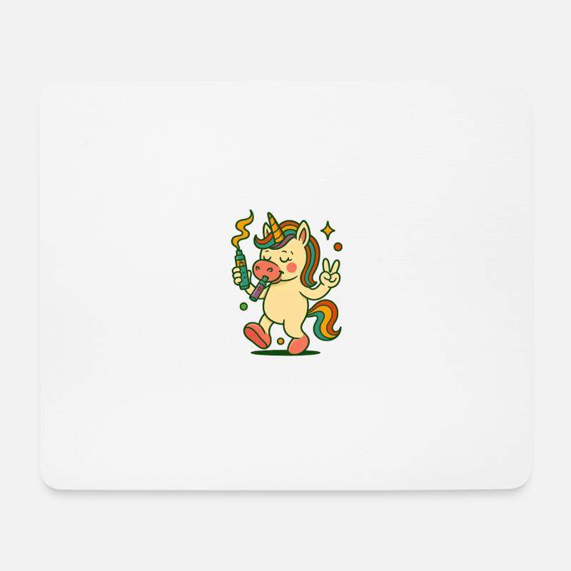 9 - Mousepad (Querformat) - Weiß