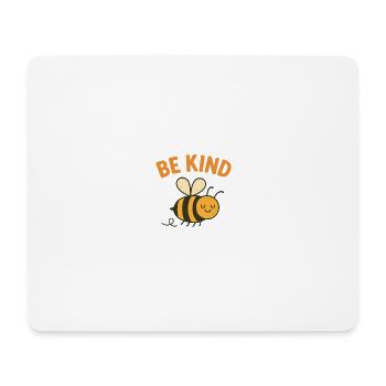 Be Kind – Süßes Bienen Design - Mousepad (Querformat) - Weiß - Vorne