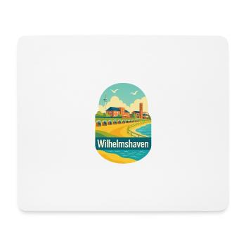 Wilhelmshaven - Mousepad (Querformat) - Weiß - Vorne
