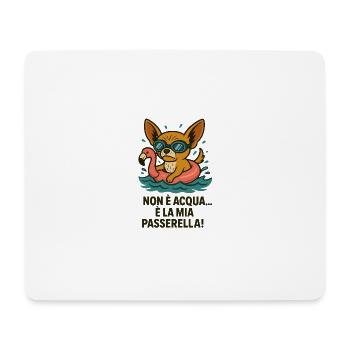 Chihuahua Float Patrouille - Mousepad (Querformat) - Weiß - Vorne