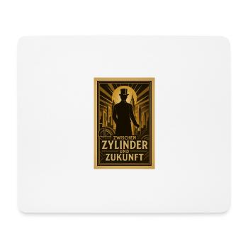 1930 Entre cylindre et avenir - Tapis de souris (format paysage) - blanc - Devant