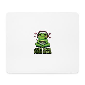 Pixel Frog - Mousepad (Querformat) - Weiß - Vorne