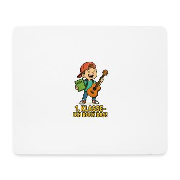 I rock the 1st class - Mouse Pad (horizontal) - white - Front