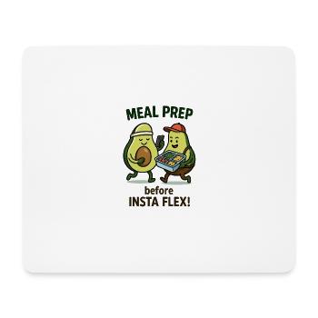 Meal Prep Avocado - Mouse Pad (horizontal) - white - Front