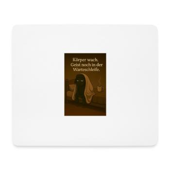 Morgens - Mousepad (Querformat) - Weiß - Vorne