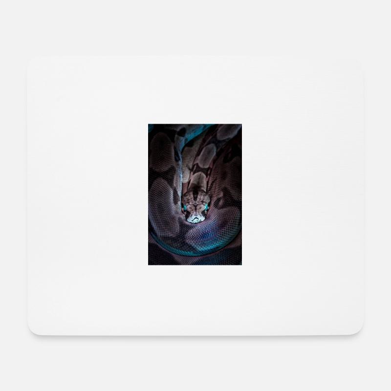 Die Schlange - Mousepad (Querformat) - Weiß