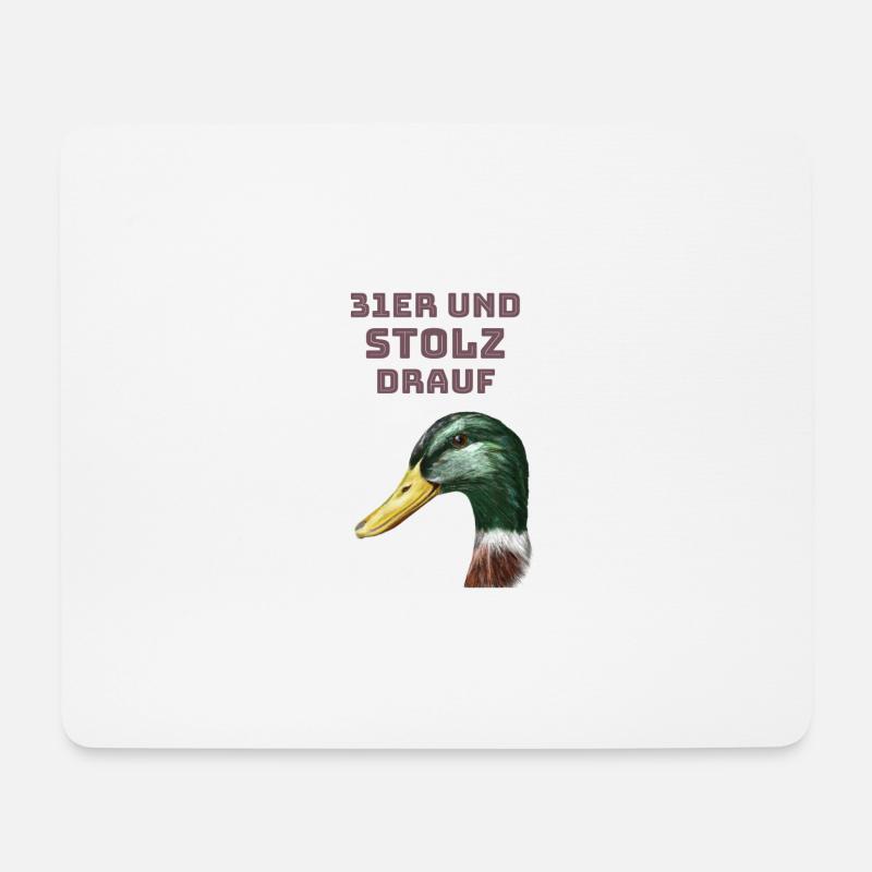 31er und stolz drauf - Mousepad (Querformat) - Weiß