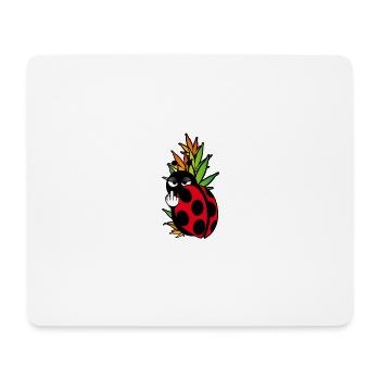 Ladybug - Mouse Pad (horizontal) - white - Front
