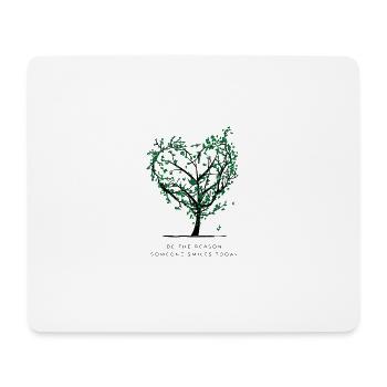 Be the reason someone smiles today - Mouse Pad (horizontal) - white - Front