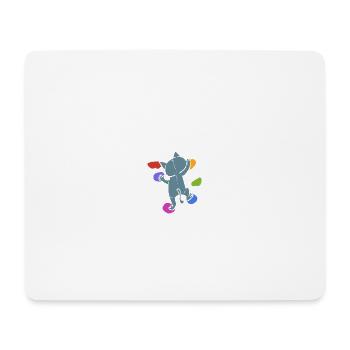 Escalade & Chats Chat Maman Cadeau - Tapis de souris (format paysage) - blanc - Devant